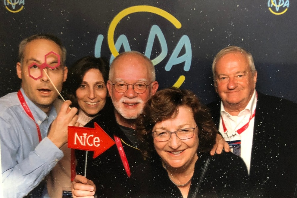 a group of us at the IAPA conference having fun